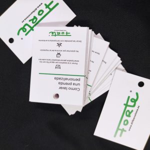 ETIQUETAS PARA CAMISETAS IMPRESAS EN DTF