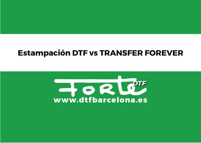 estampacion dtf vs transfer forever