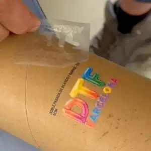 DTF UV para cartón para rígidos por DTF Barcelona