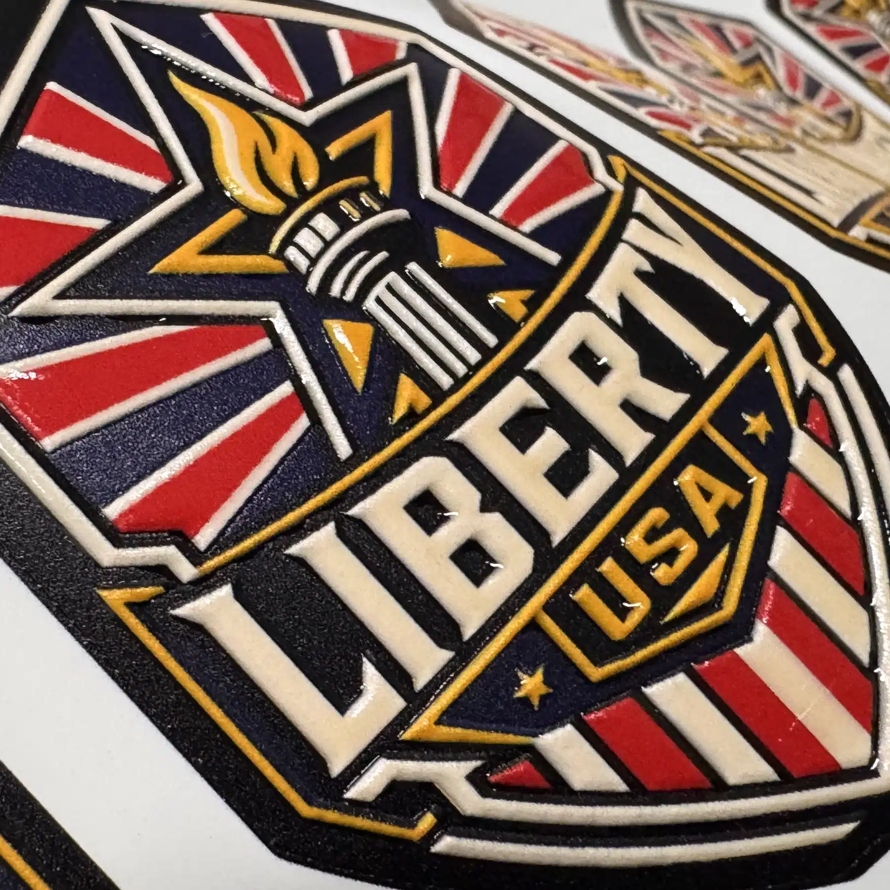 Escudos 3D Textil personalizados