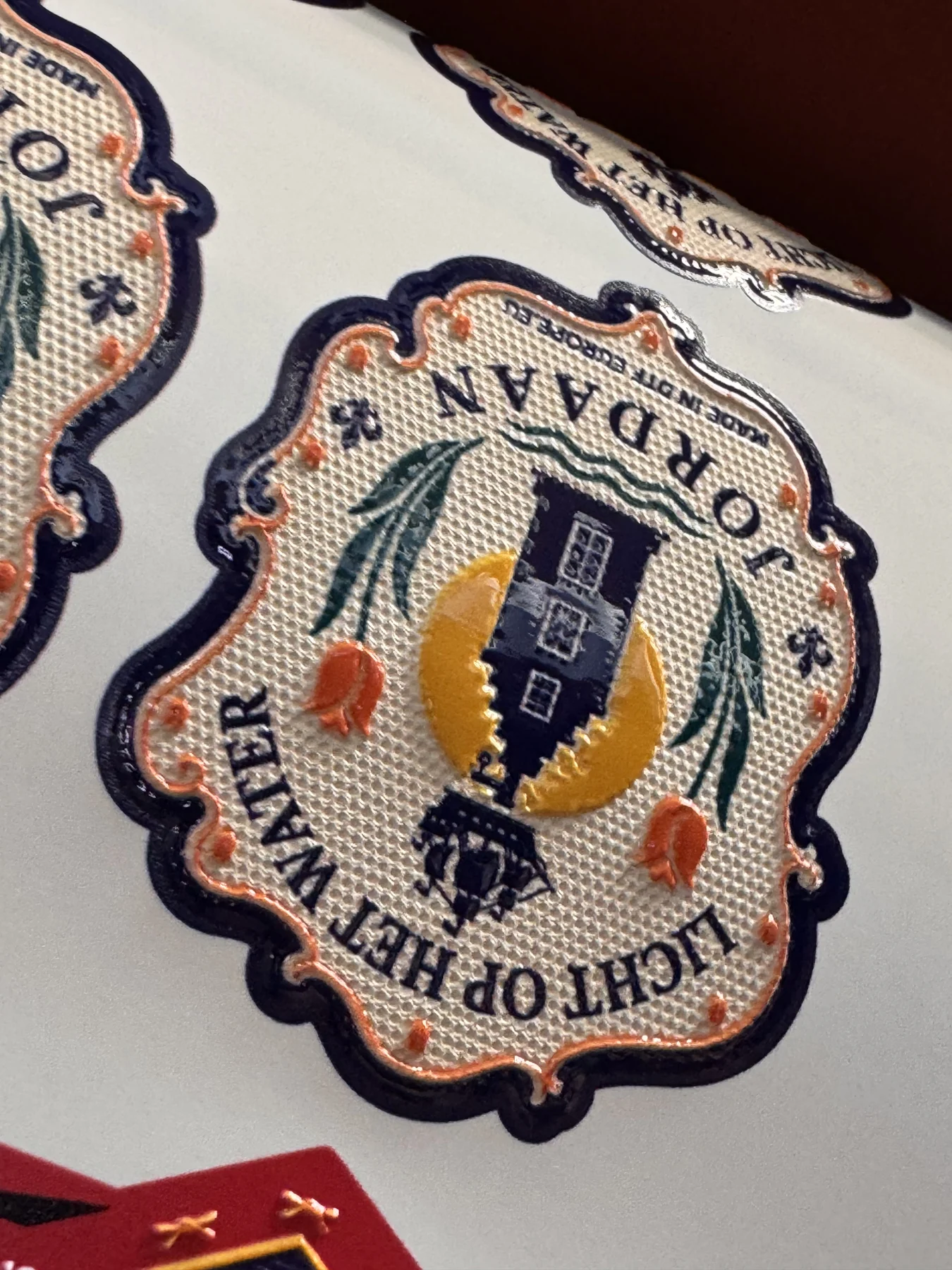 Parches 3D textil personalizados para marcas